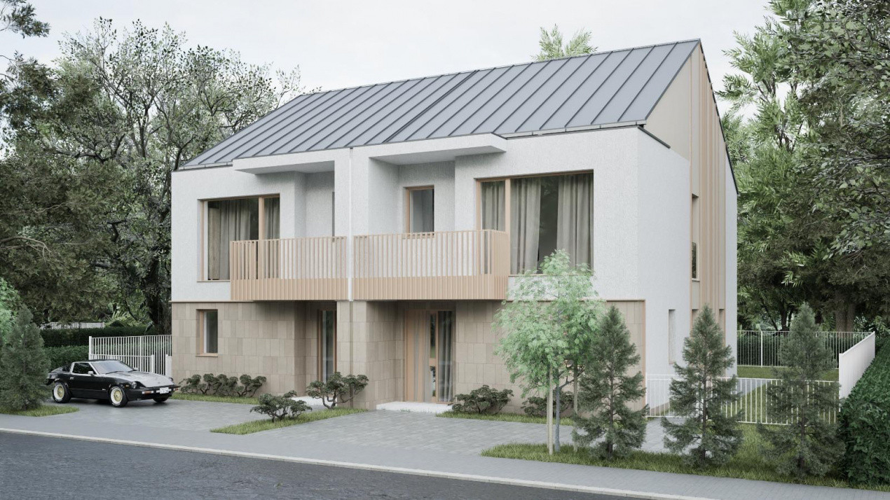 Duplexuri moderne într-o zonă liniștită din Popești – aproape de Cluj-Napoca