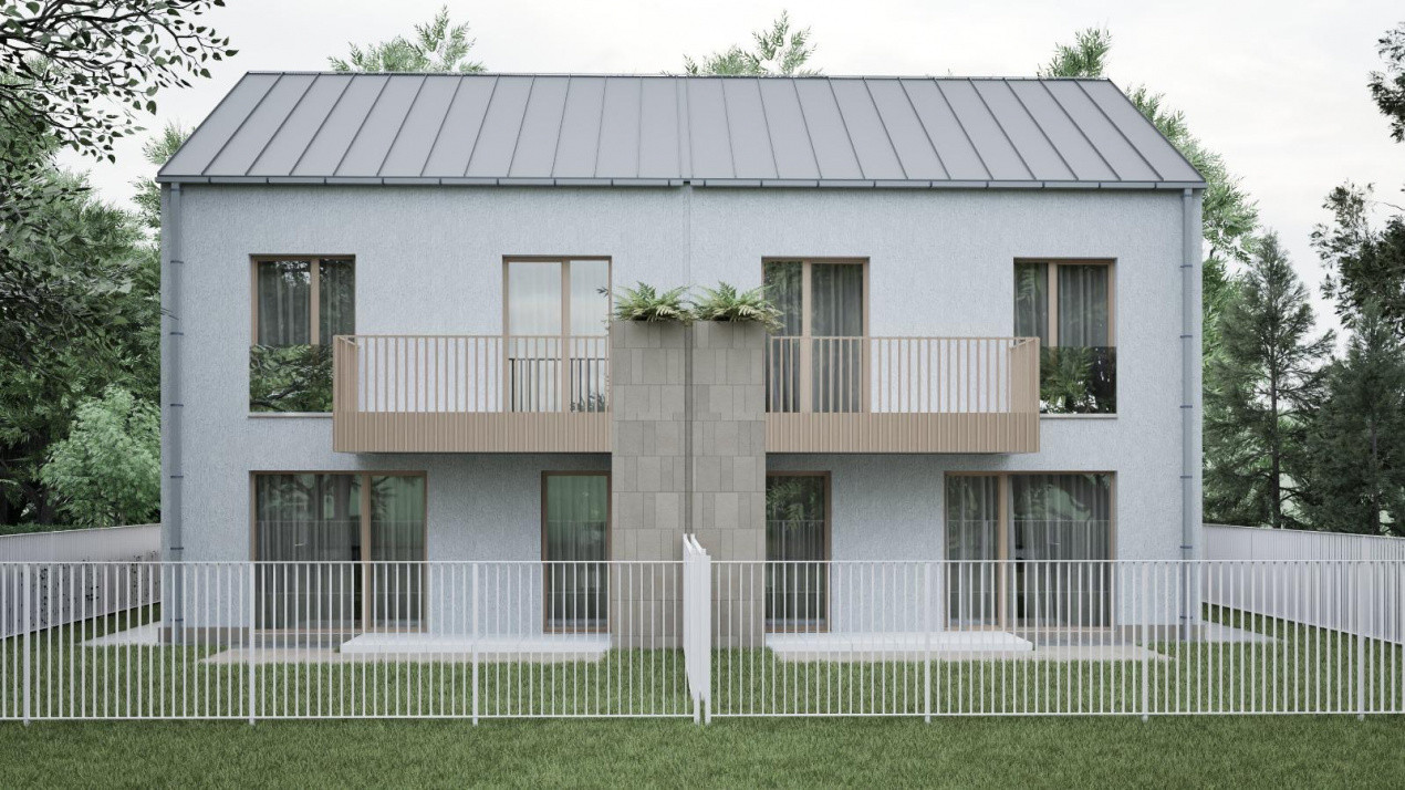 Duplexuri moderne într-o zonă liniștită din Popești – aproape de Cluj-Napoca