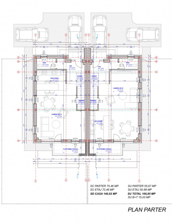 Duplexuri moderne într-o zonă liniștită din Popești – aproape de Cluj-Napoca