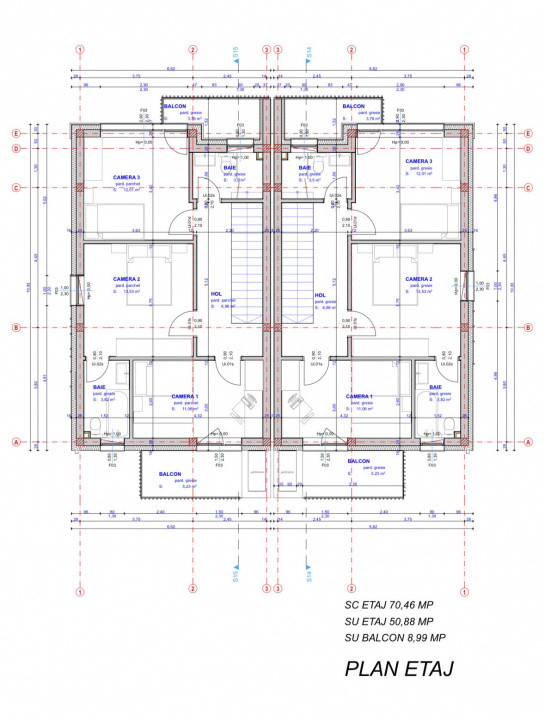 Duplexuri moderne într-o zonă liniștită din Popești – aproape de Cluj-Napoca