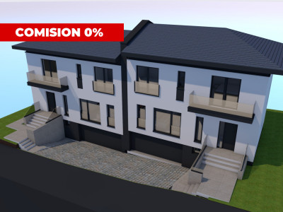 Teren 520 mp cu autorizație de construcție – proiect Duplex D+P+E, Borhanci 