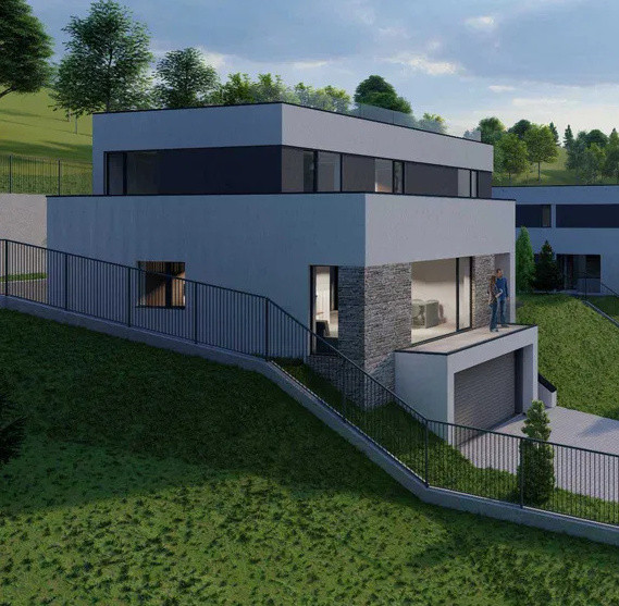 Teren de vânzare Feleacu, Cluj, 861 mp, Proiect aprobat, View panoramic