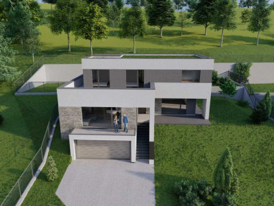 Teren de vânzare Feleacu, Cluj, 861 mp, Proiect aprobat, View panoramic