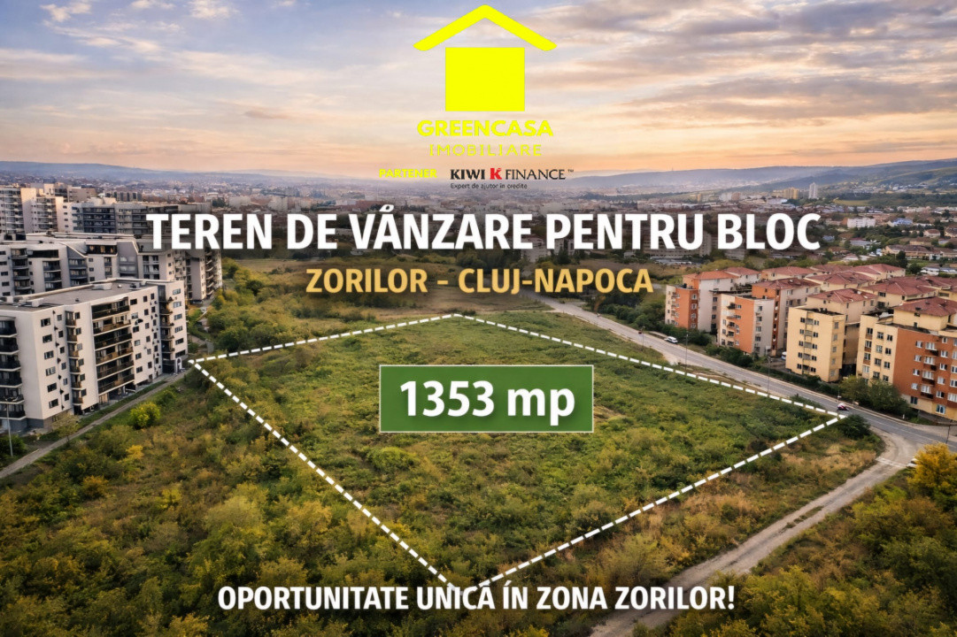 SUPER OPORTUNITATE in Cluj-Napoca, Zorilor, Str. Observatorului, UTR M1, P+6