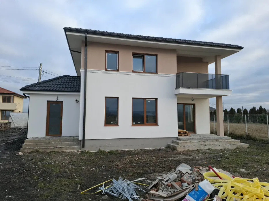 Casă individuală de vânzare, Jucu de Mijloc, 154 mp, Teren 1000 mp, Garaj