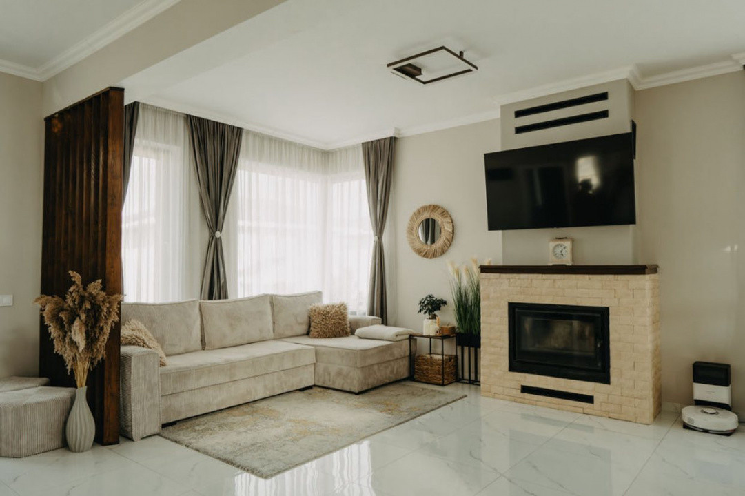 Oferta casa Individuala LUX  , SU 114 mp , teren liber 340 mp  