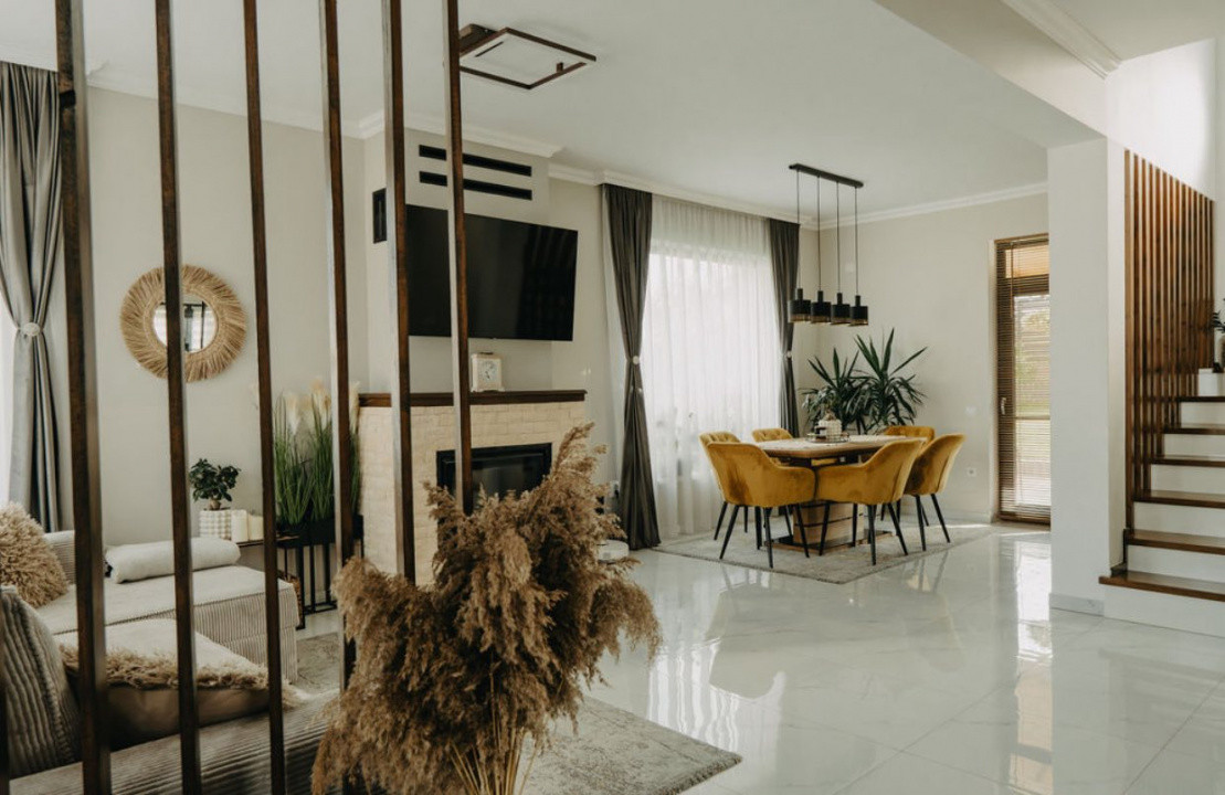 Oferta casa Individuala LUX  , SU 114 mp , teren liber 340 mp  