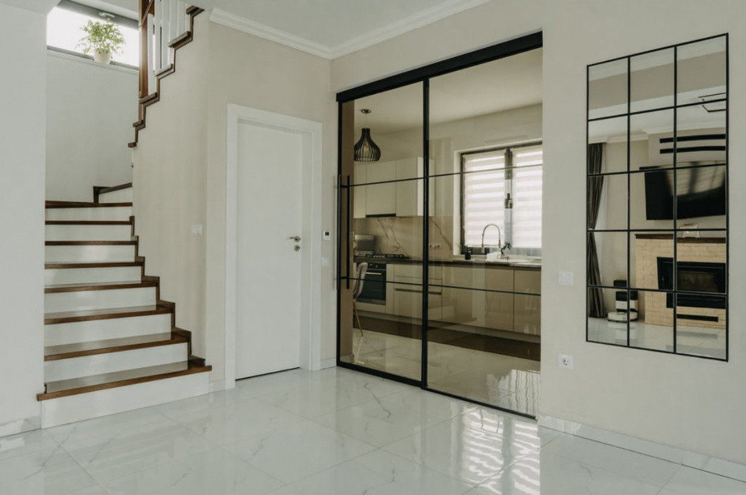 Oferta casa Individuala LUX  , SU 114 mp , teren liber 340 mp  