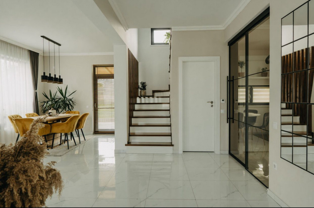 Oferta casa Individuala LUX  , SU 114 mp , teren liber 340 mp  