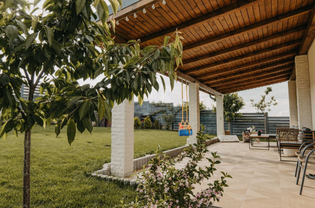 Oferta casa Individuala LUX  , SU 114 mp , teren liber 340 mp  