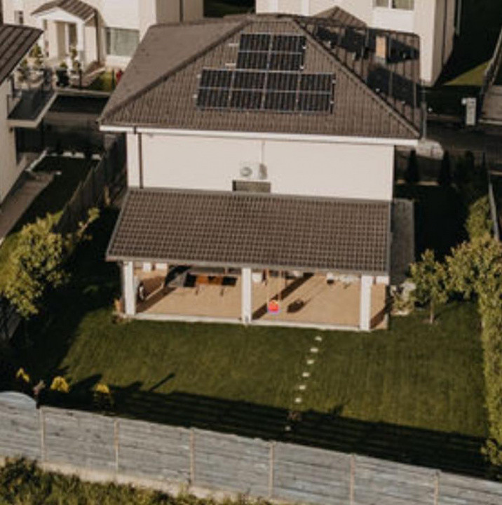 Oferta casa Individuala LUX  , SU 114 mp , teren liber 340 mp  