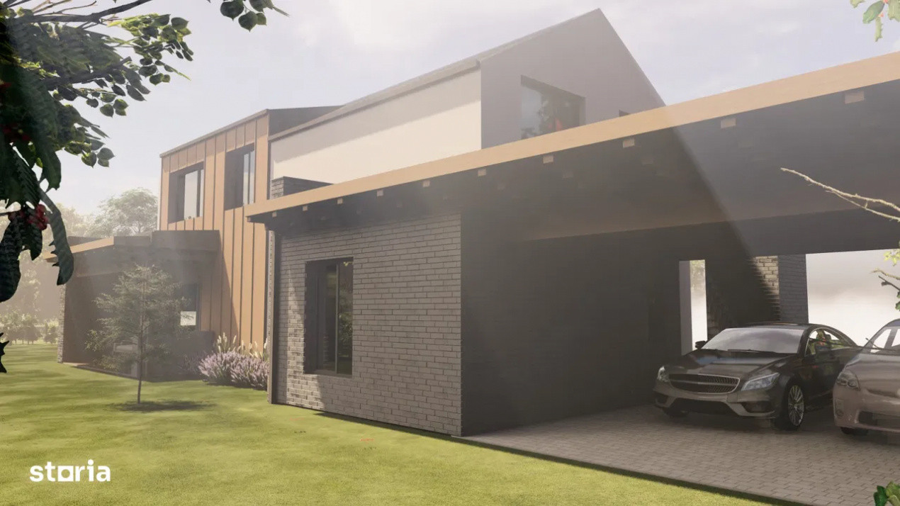 Casă individuală premium – Salicea, Cluj | Zonă centrală | Teren 1100mp