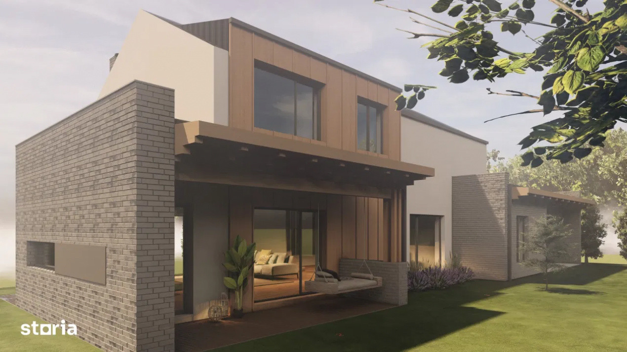 Casă individuală premium – Salicea, Cluj | Zonă centrală | Teren 1100mp