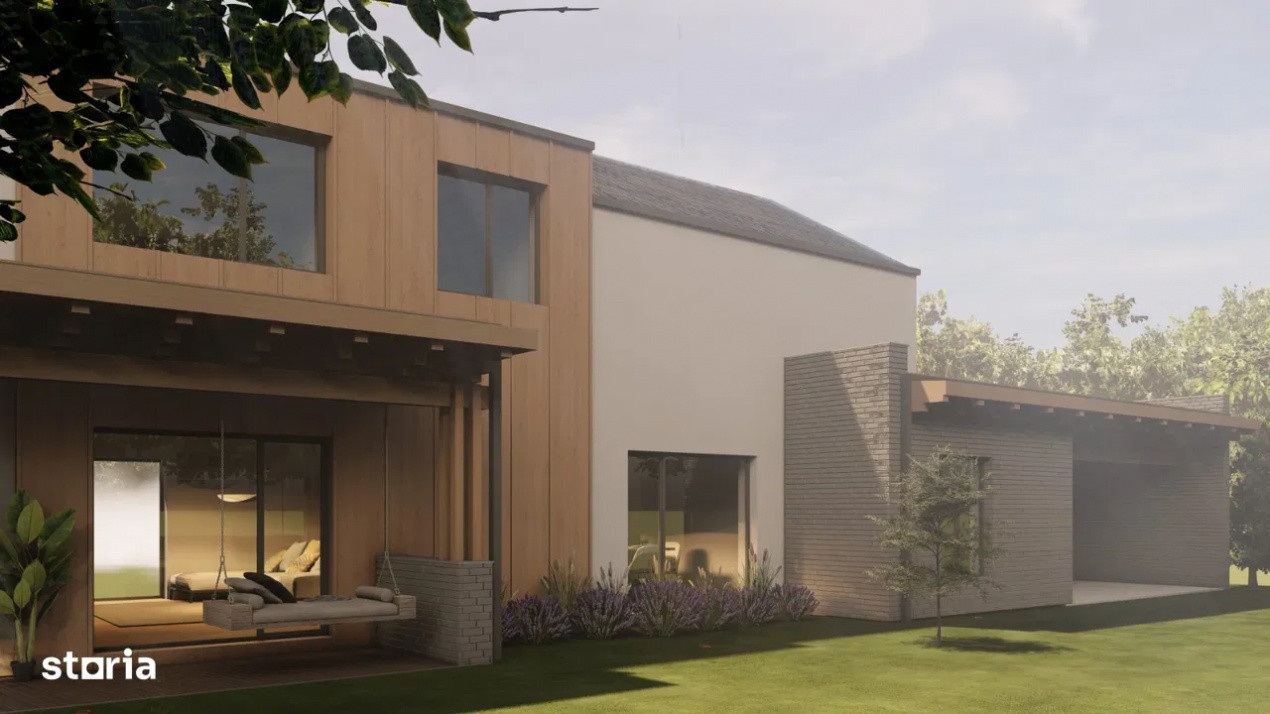 Casă individuală premium – Salicea, Cluj | Zonă centrală | Teren 1100mp