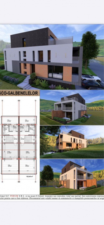 Vand duplex cartier Voronet, SU 230 mp.