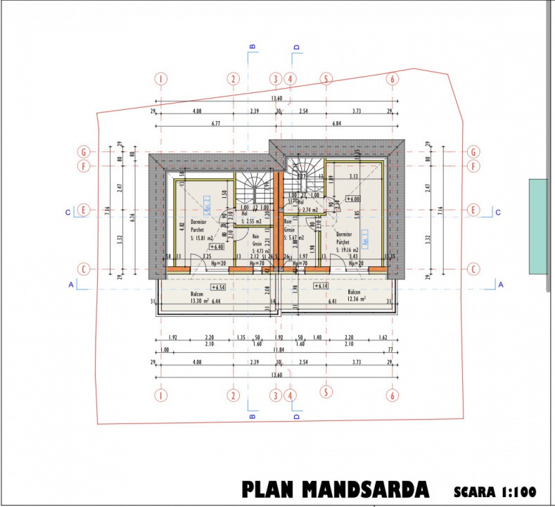 Duplex de vânzare | Acces separat | Curte proprie | Dâmbul Rotund