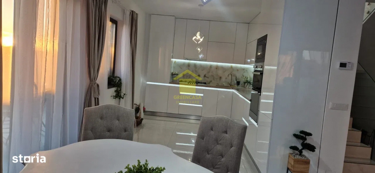 Case individuale parter + pod | 140 mp utili | Teren 400 mp | Domnești