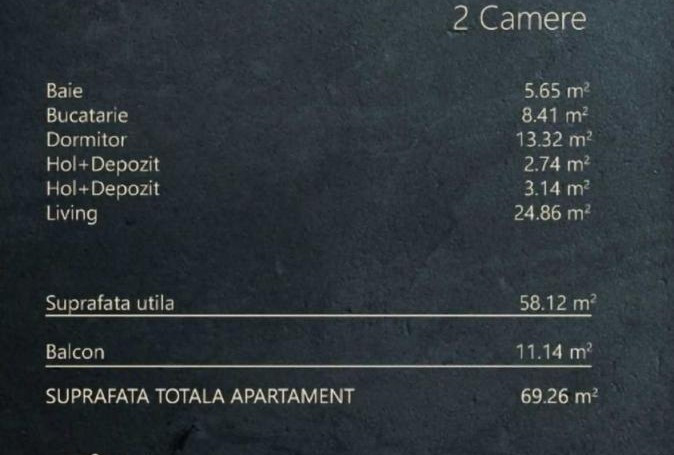 Apartament finisat cu parcare subterana  in Elite City .