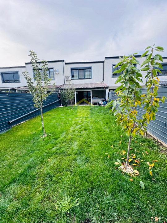 Casă înșiruită P+1, 4 camere, mobilată, complex privat, Bragadiru