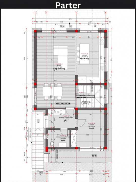 Casa spatioasa 220mp, 550mp teren, Chinteni