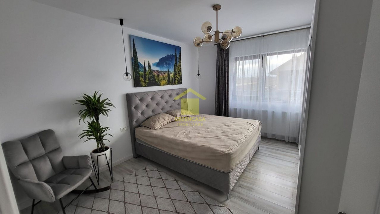 Casă parter, la cheie, 86 mp, teren 415 mp, Domnești