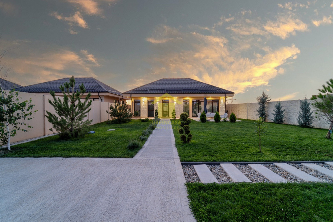 Casă individuală premium, P+M, 140 mp, teren 500 mp, Domnești