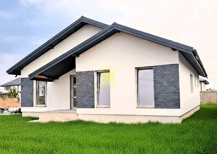 Casă nouă parter, 4 camere, teren 400 mp, Domnești