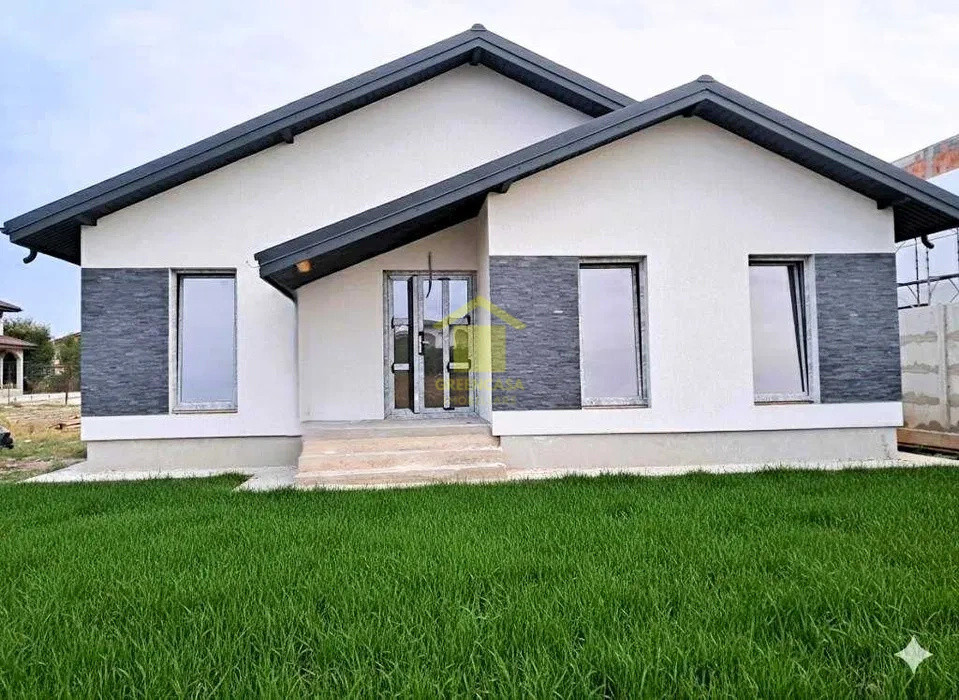 Casă nouă parter, 4 camere, teren 400 mp, Domnești