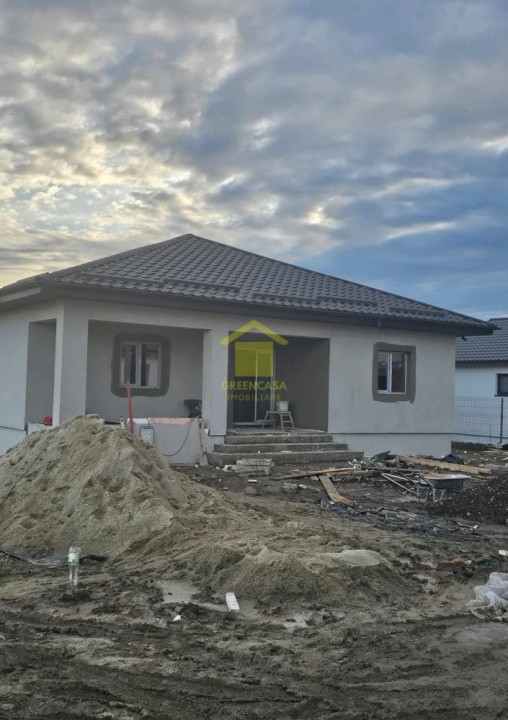 Casă pe parter, 5 camere, teren 500 mp, Ciorogârla