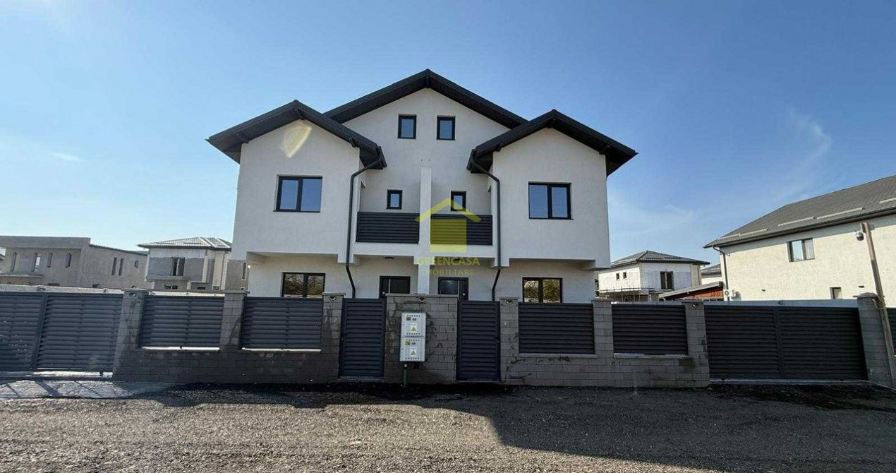 Casă tip duplex P+1+mansardă, teren 250 mp, Bragadiru