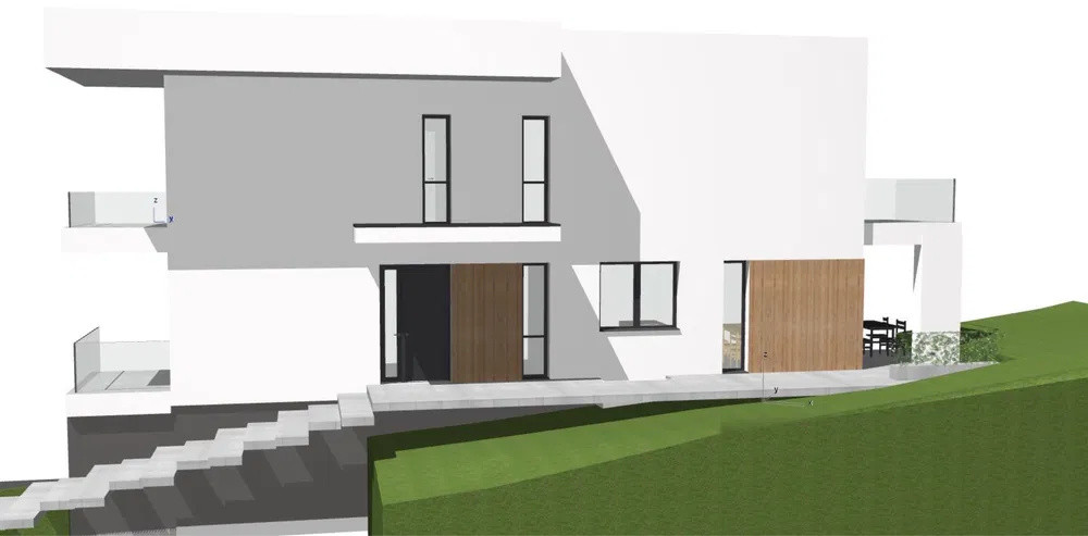 Casa individuala Voronet semifinisata, 292mp utili si 598mp teren