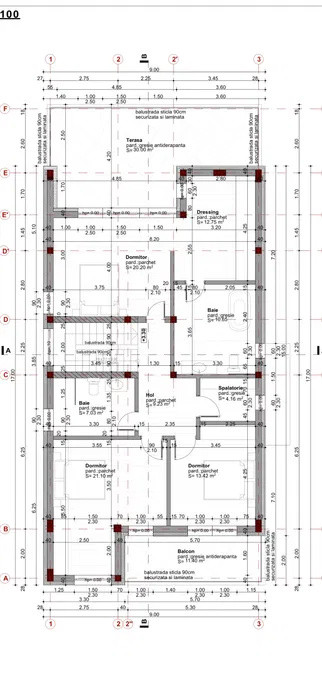 Casa individuala Voronet semifinisata, 292mp utili si 598mp teren