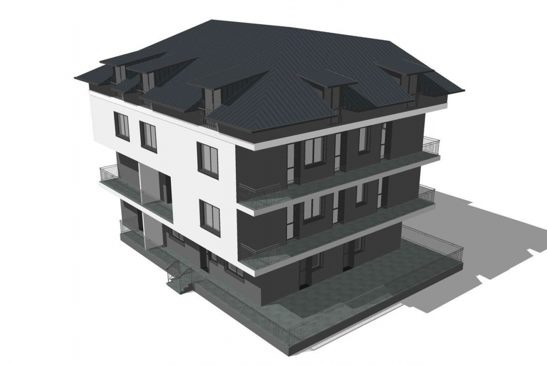 Apartament 3 camere, 71 mp + balcon 15,20 mp, Bragadiru