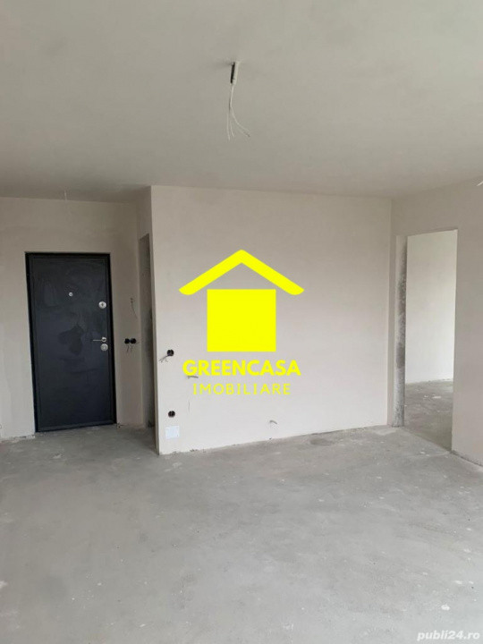 Apartament semifinisat, 3 camere, 57mp, parcare, zona Tineretului, Floresti