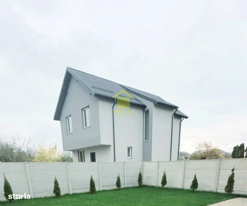 Vilă individuală P+1, 4 camere, teren 394 mp, Domnești