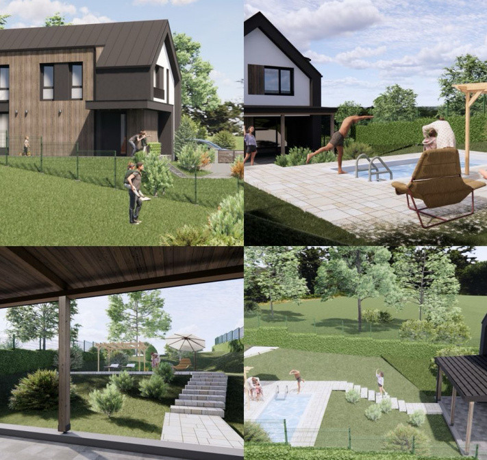 Casa in Chinteni nou construita Priveliste superba