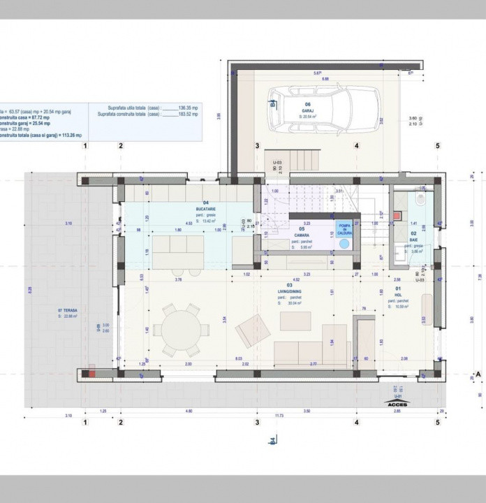 Casa in Chinteni nou construita Priveliste superba