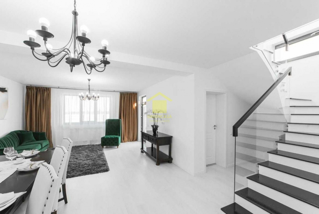 Ultima unitate disponibila ! Casa P+E+P, lux, 120mp utili, 500mp teren, Domnesti