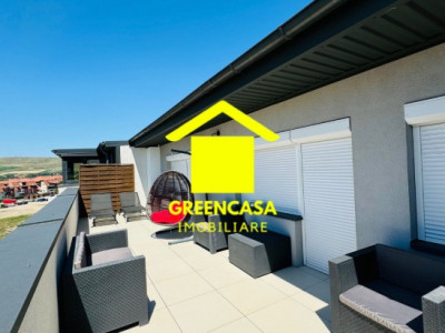 Apartament 2 camere, 46mp, terasa 33mp, Zona Subcetate