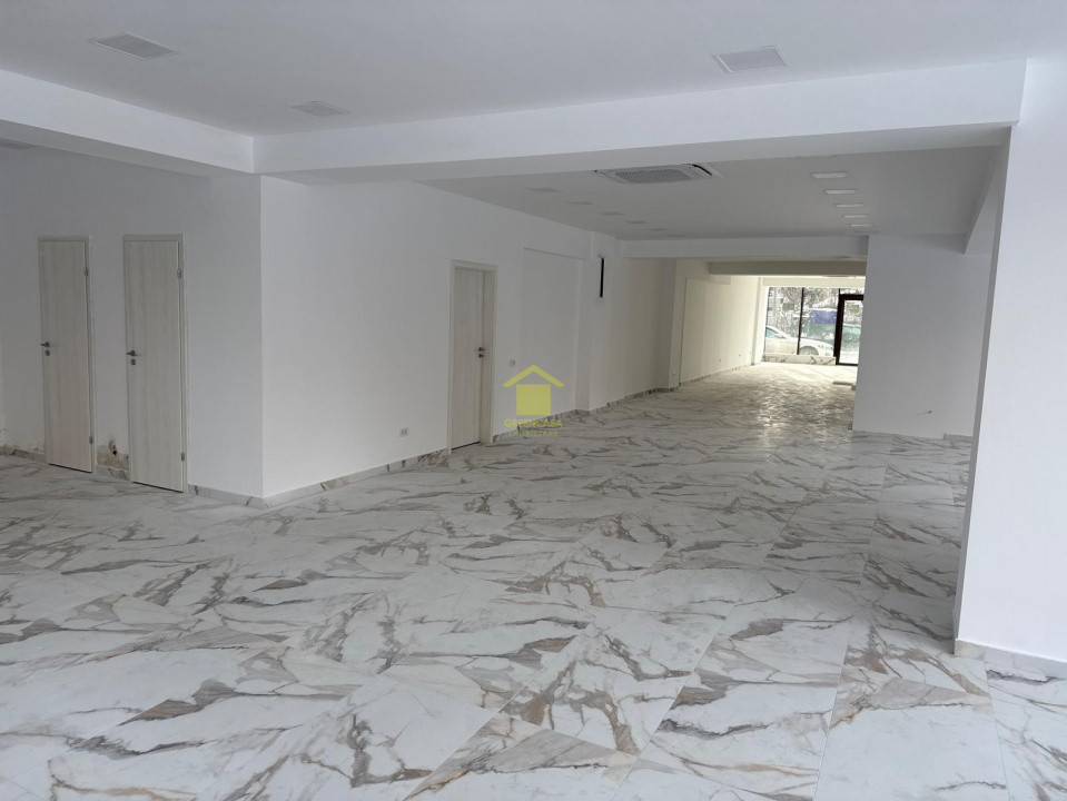 Spațiu comercial 163 mp finisat, vitrină stradală – zona Str. 13 Septembrie
