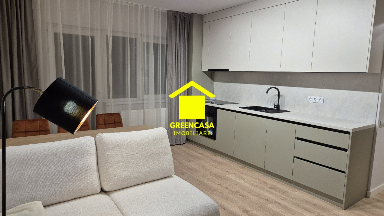 Apartament 3 camere, 54mp, balcon, parcare, zona Terra, Floresti