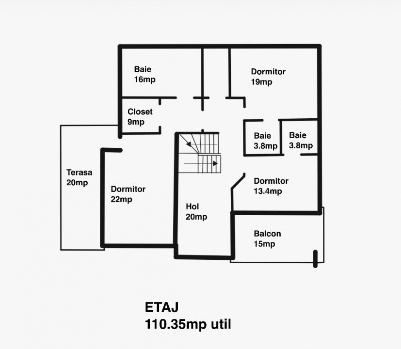 Casa 320mp cu teren 700mp , zona : Feleac 
