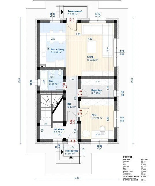 Teren autorizat casa individuala Floresti Il Milanese