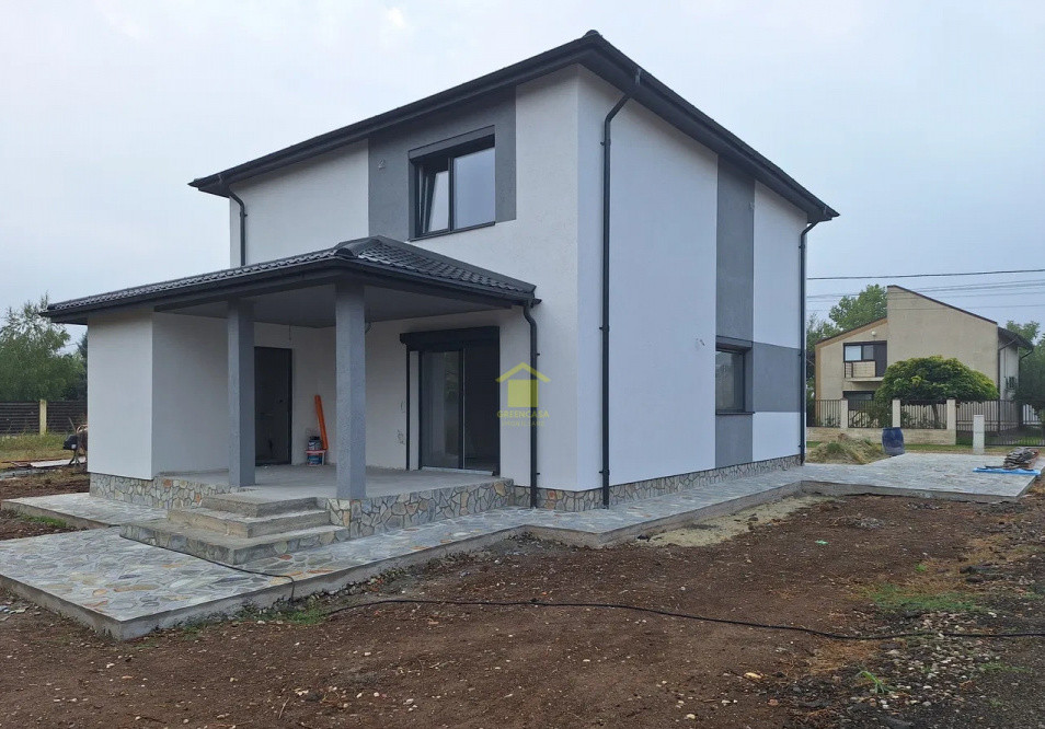 Casă nouă P+1+Pod, 157 mp utili, teren 430 mp, Domnesti