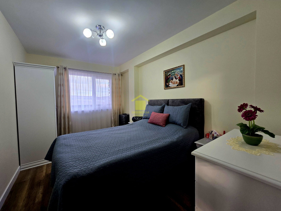 Apartament 2 camere, balcon 14,75mp, zona Vivo, Floresti