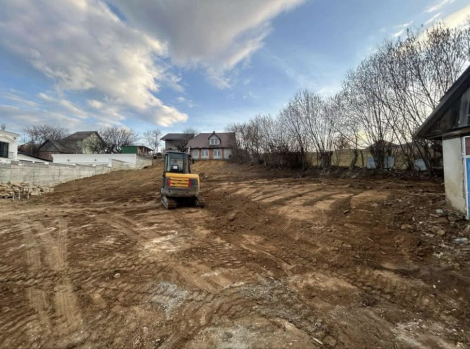 Teren intravilan cu panoramă asupra orașului – Feleacu