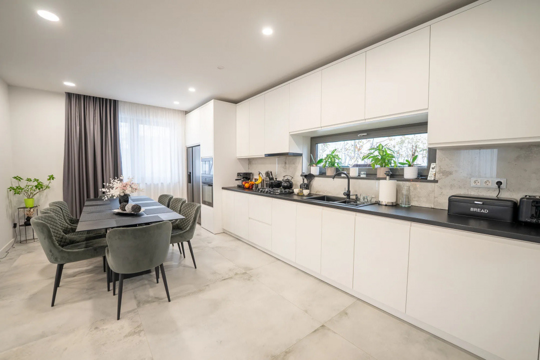 Vilă nouă 2024, mobilată premium, teren 1.775 mp – Feleacu