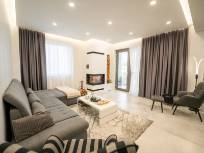 Vilă nouă 2024, mobilată premium, teren 1.775 mp – Feleacu