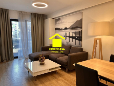 Apartament 2 camere+birou/dressing, 50mp, balcon 10, zona Iulius Mall