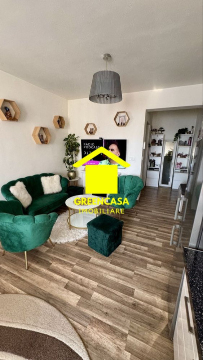Apartament 3 camere, 52mp, balcon, zona Petrom, Baciu